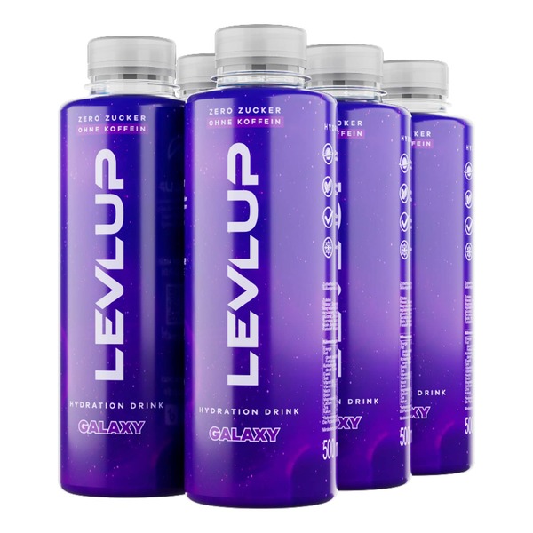 Bild 1 von LevlUp Hydration Drink Galaxy 0,5 Liter, 6er Pack