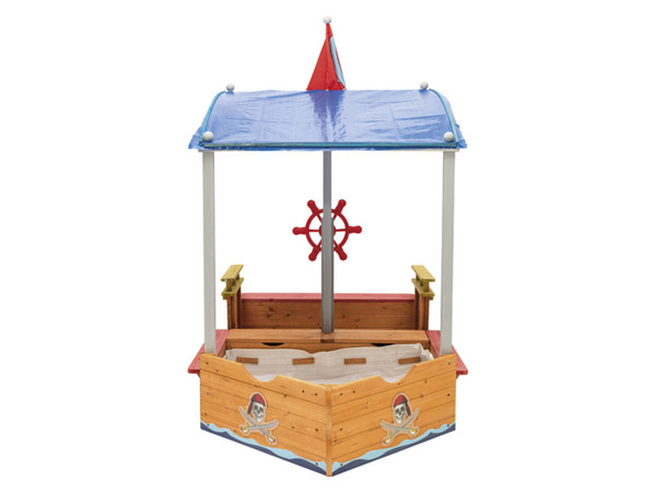 Bild 3 von Playtive Sandkasten Piratenschiff, mit Stauraum