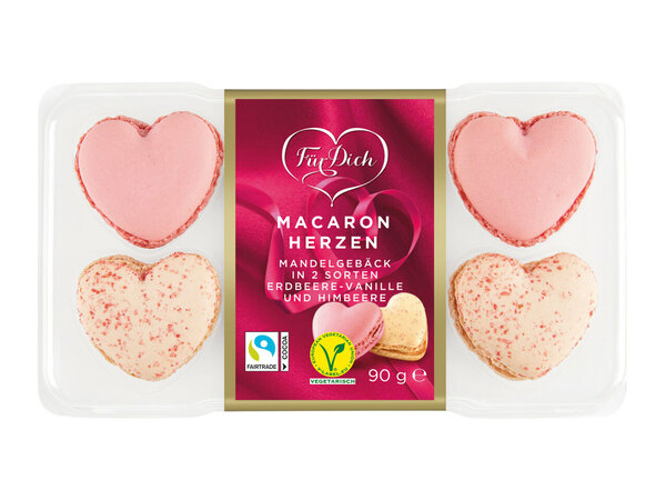 Bild 1 von Für Dich Frische Macaron Herzen