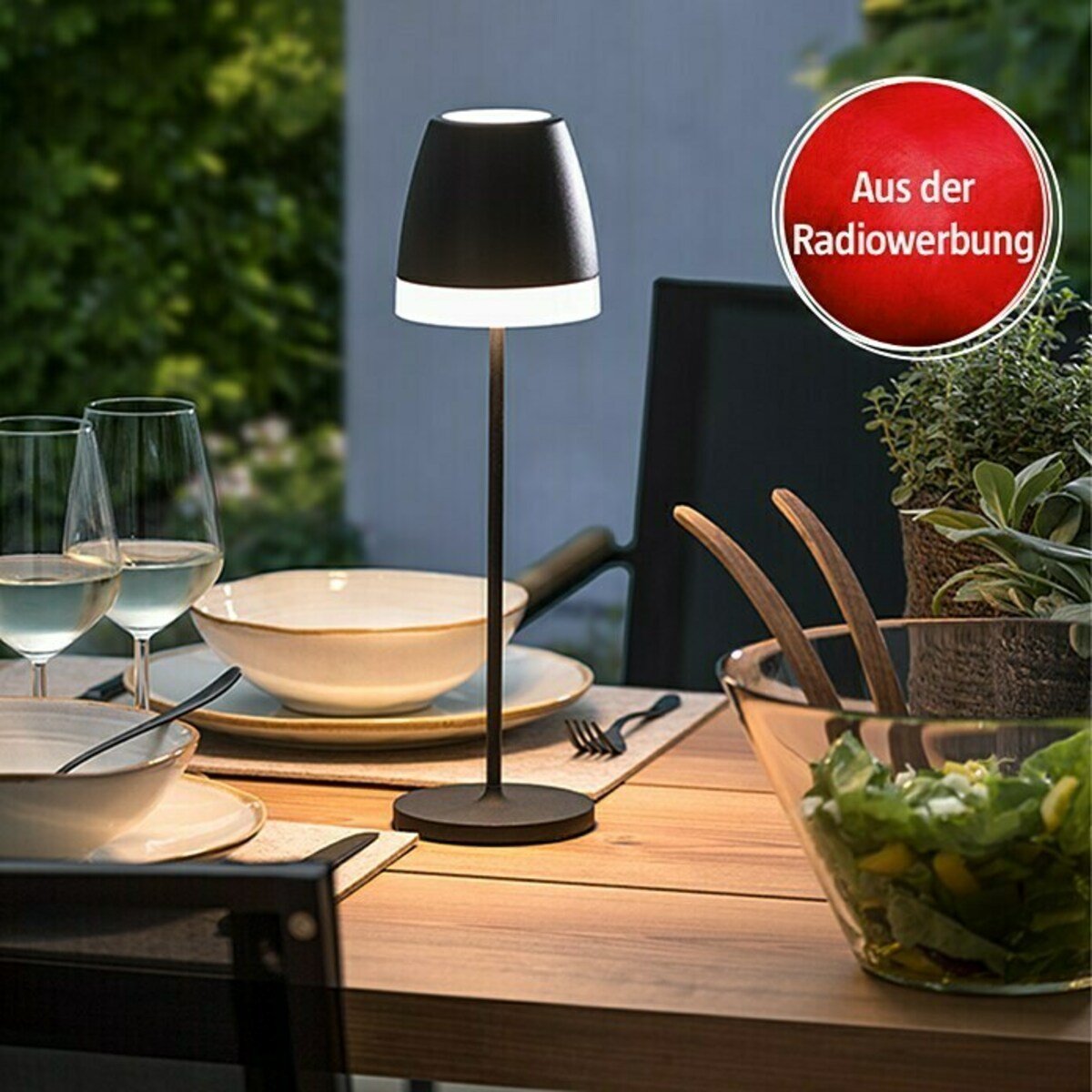 Bild 1 von Lavida Akku-Tischleuchte Loria