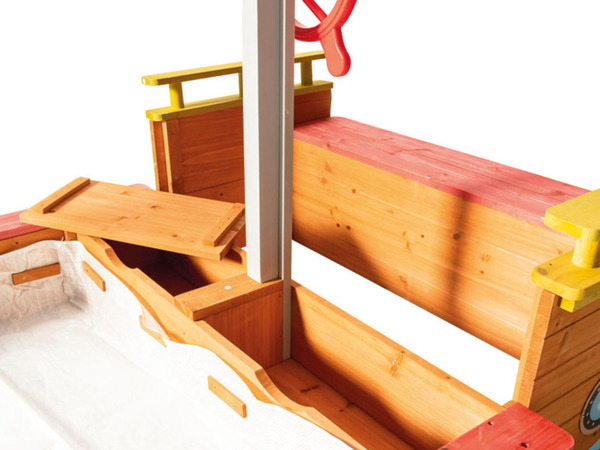 Bild 4 von Playtive Sandkasten Piratenschiff, mit Stauraum