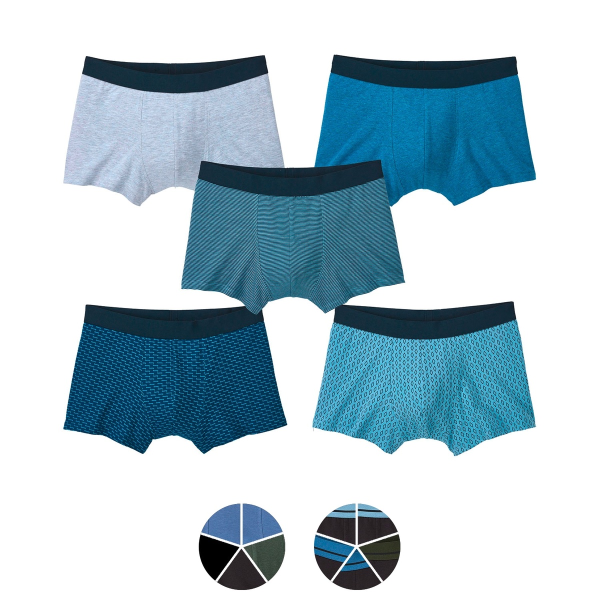 Bild 1 von ROYAL CLASS CASUAL Herren Retropants, 5er-Set