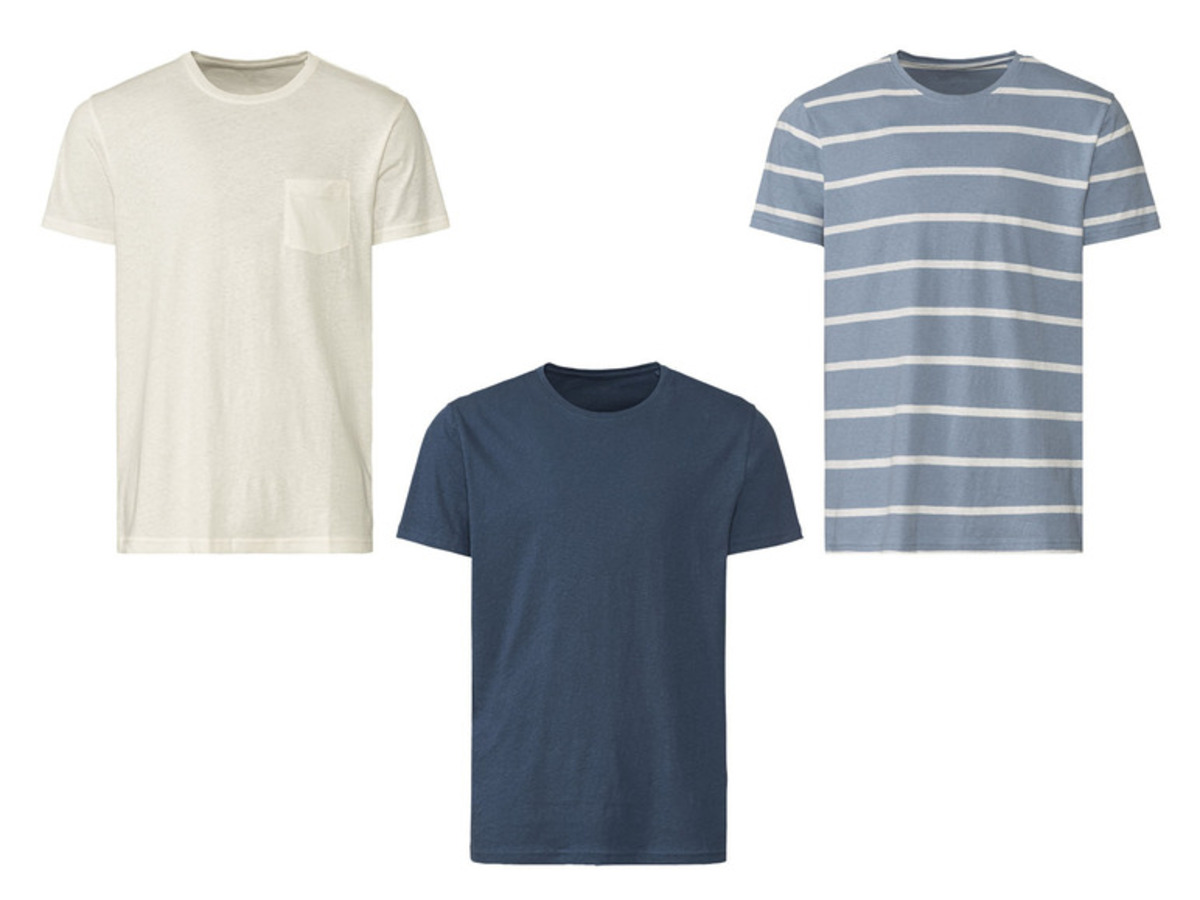 Bild 1 von LIVERGY® Herren T-Shirt, mit Rundhalsausschnitt