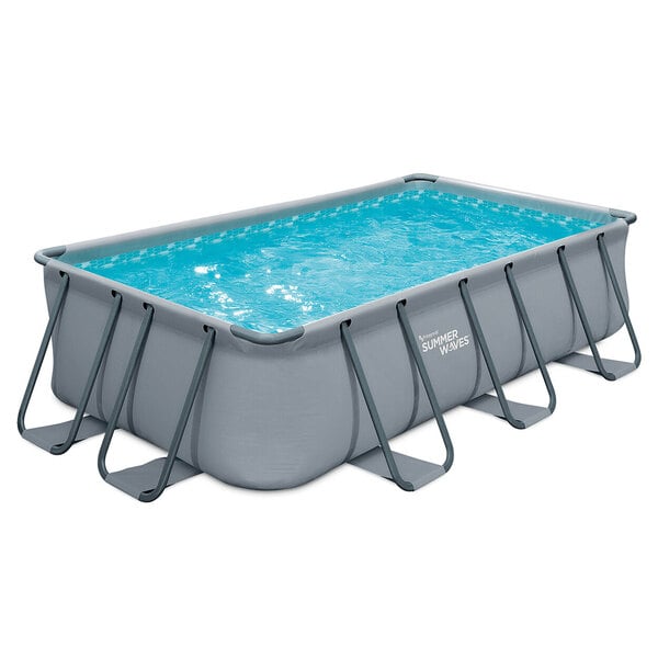 Bild 1 von SUMMER WAVES 
                                            Elite Frame Pool Rechteckig, 400 x 200 x 100 cm