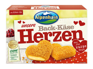 Alpenhain Back-Käse Herzen