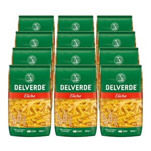 Delverde Pasta Classica Eliche 500g, 12er Pack