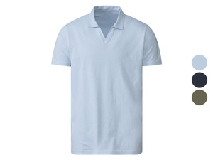LIVERGY® Leinen-Poloshirt, körpernah geschnitten