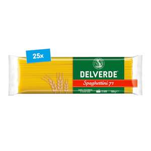 Delverde Pasta Classica Spaghettini 500 g, 25er Pack