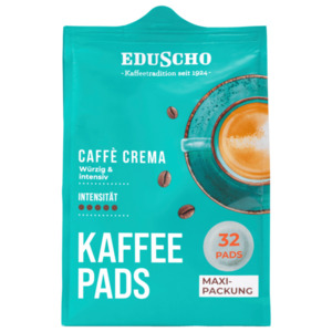 Eduscho Kaffee Pads Caffè Crema 208g, 32 Pads