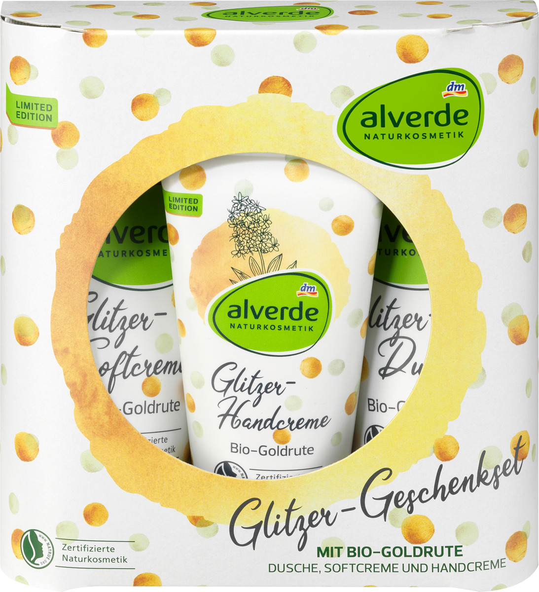 alverde NATURKOSMETIK Geschenkset Glitzer-Set von dm ansehen!