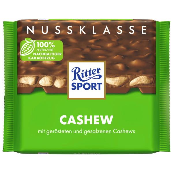 Bild 1 von Ritter Sport Nussklasse Cashew 100g