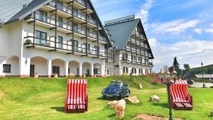Deutschland - Erzgebirge - Oberwiesenthal - 4* Hotel Alpina Lodge