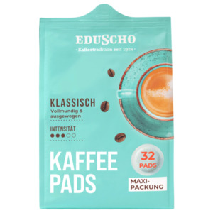 Eduscho Kaffeepads 208g, 32 Pads