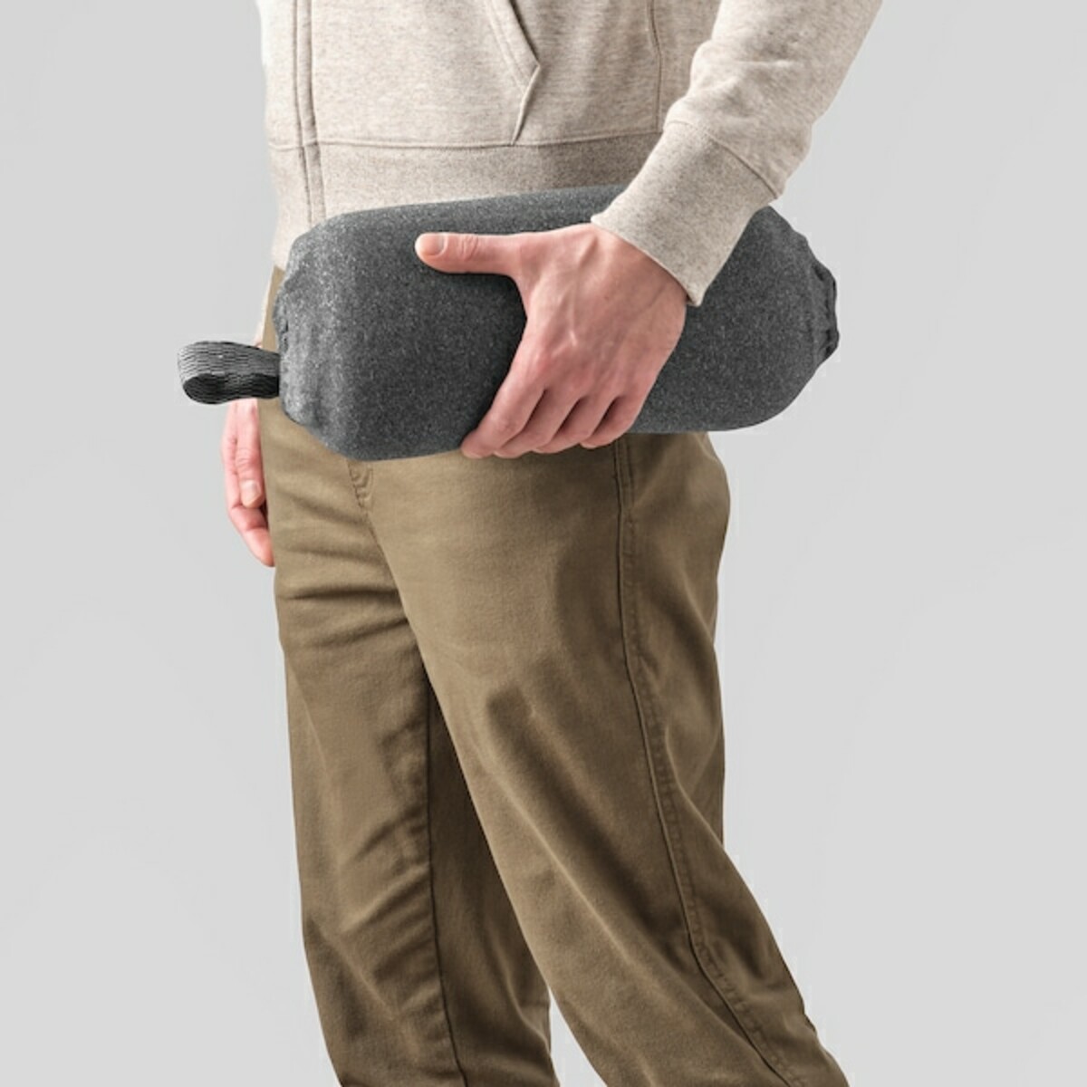 Bild 4 von DVÄRGTULPAN  Reisekissen, dunkelgrau/meliert ergonomisch