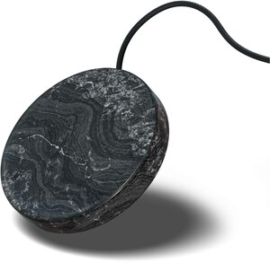 Wireless Charging Stone black marble