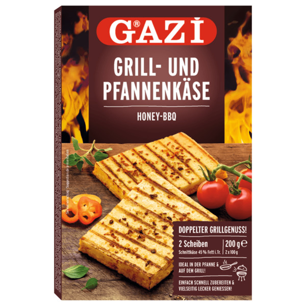 Bild 1 von Gazi Grill- und Pfannenkäse Honey-BBQ 200g