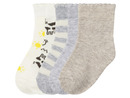 Bild 2 von lupilu® Baby Mädchen Socken, 5 Paar, mit Bio-Baumwolle