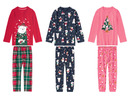 Bild 1 von lupilu® Kleinkinder Mädchen Pyjama mit weihnachtlichen Motiven