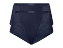 Bild 2 von esmara® Damen Miederslip, 2 Stück, mit eleganter Spitze