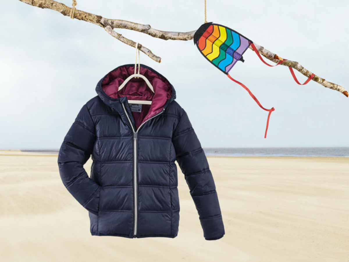 Bild 3 von pepperts!® Kinder Mädchen Jacke, ultraleicht und warm