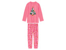 Bild 2 von lupilu® Kleinkinder Mädchen Pyjama mit weihnachtlichen Motiven