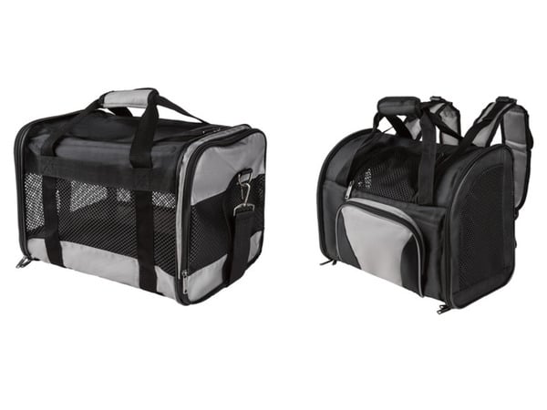 Bild 1 von zoofari® Haustier Transport-Tasche /-Rucksack, integrierte Kurzleine