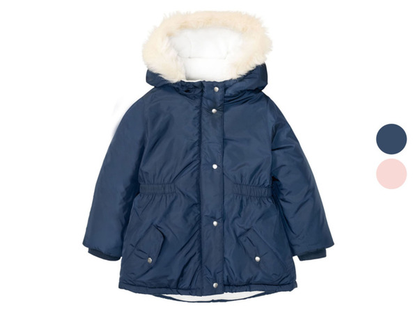 Bild 1 von lupilu® Kleinkinder Mädchen Winterjacke mit Fleece gefüttert