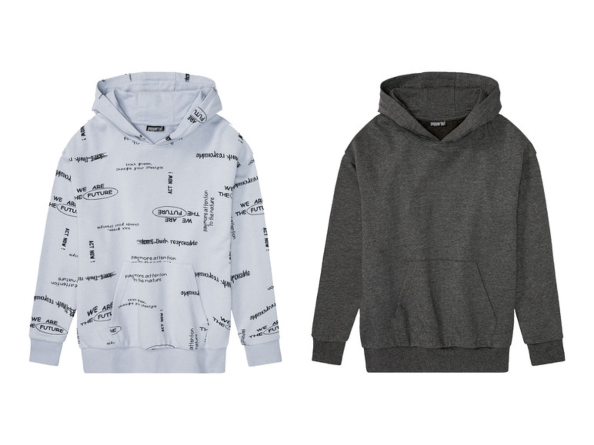 Bild 1 von pepperts!® Jungen Kapuzenpullover mit Kängurutasche