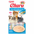 Bild 1 von CIAO Katzensnack Thunfisch mit Jakobsmuscheln, 4 Sticks