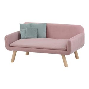 Sofa Cora rosa 57x103x50