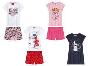 Kleinkinder / Kinder Mädchen Pyjama / Nachthemd mit Print