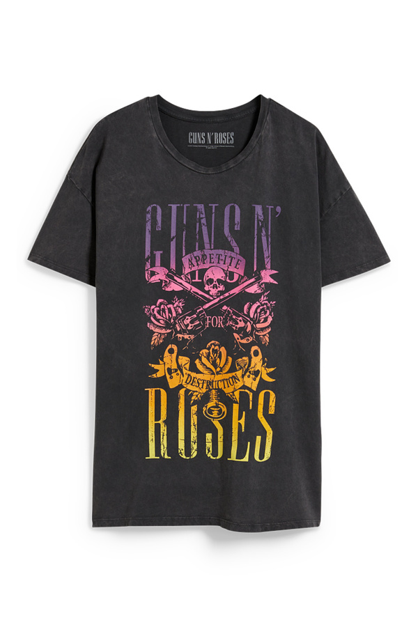 Bild 1 von C&A CLOCKHOUSE-T-Shirt-Guns N’ Roses, Schwarz, Größe: S