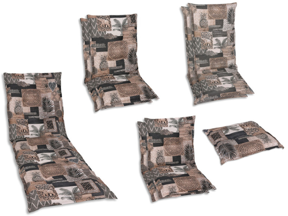 Bild 1 von GO-DE Textil Gartenauflage Boho Style, im Boho Style, pflegeleicht