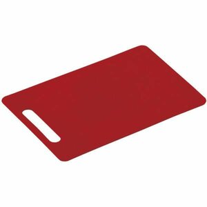 Homeware Schneidbrett rot 34x24x0,6cm, Kunststoff
