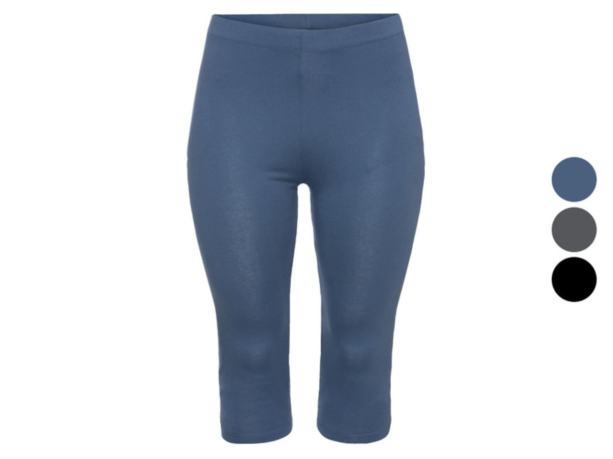 Bild 1 von esmara® Damen Capri-Leggings, mit Baumwolle