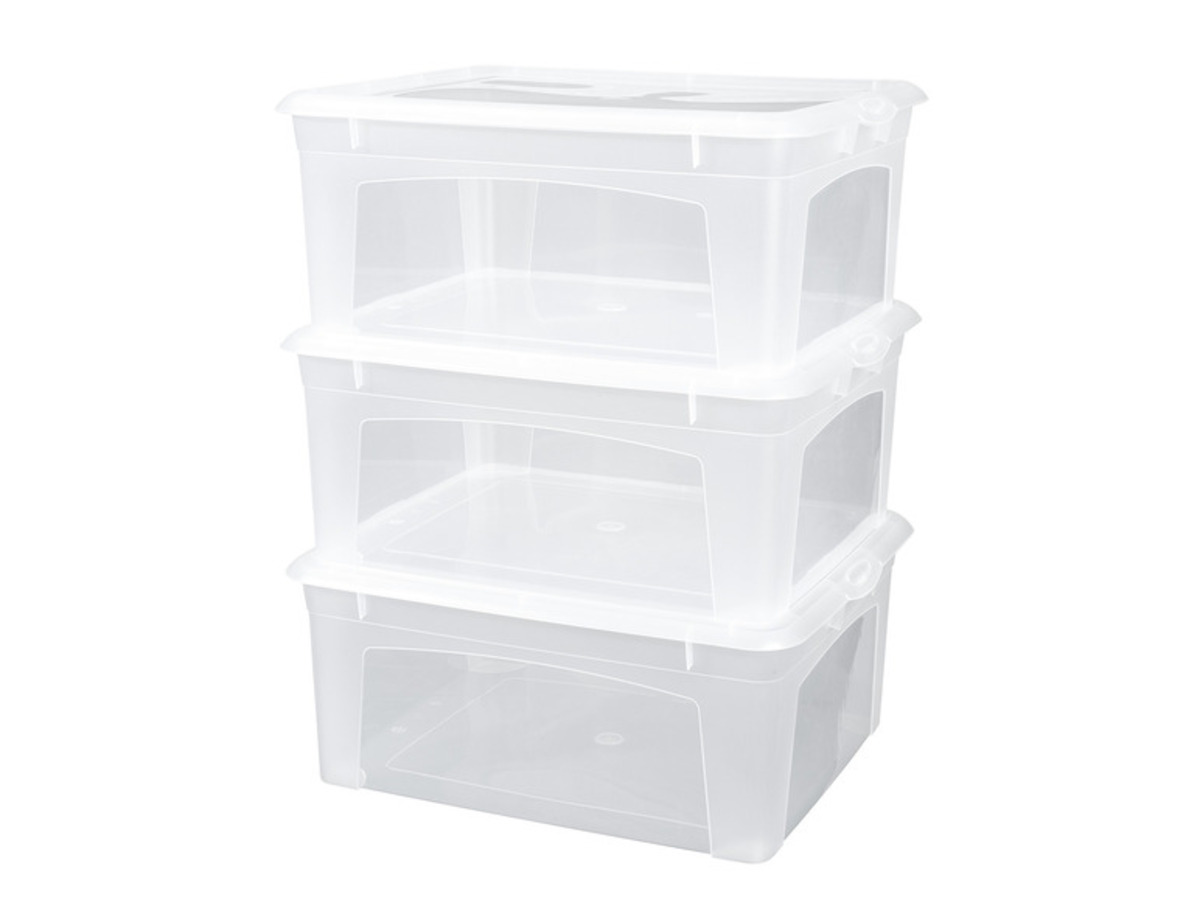 Bild 2 von LIVARNO home Aufbewahrungsboxen-Set, mit Deckel