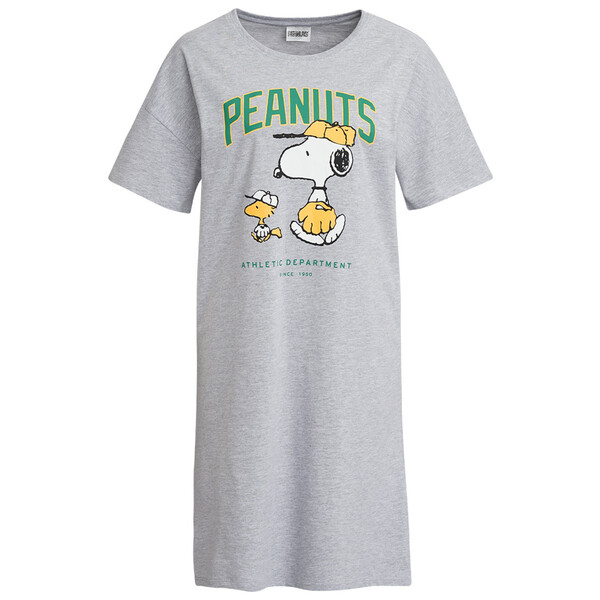 Bild 1 von Peanuts Oversized-Nachthemd mit großem Print