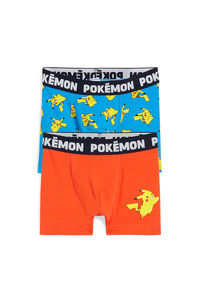 C&A Multipack 2er-Pokémon-Boxershorts, Orange, Größe: 110-116