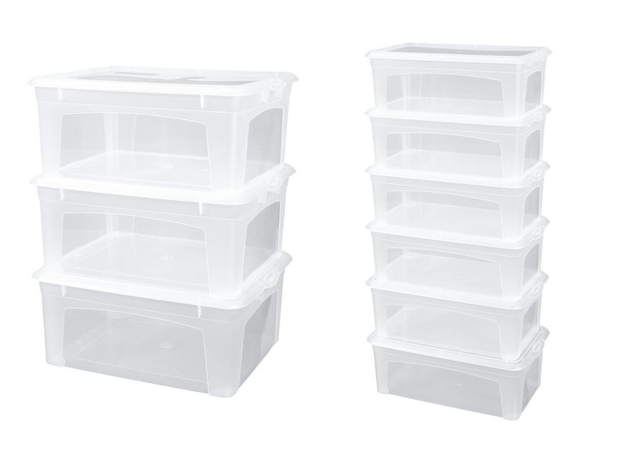 LIVARNO home AufbewahrungsboxenSet, mit Deckel von Lidl ansehen!