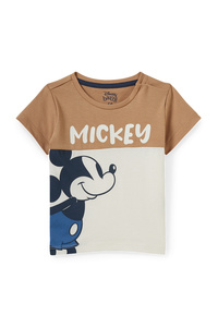 C&A Micky Maus-Baby-Kurzarmshirt, Weiß, Größe: 80