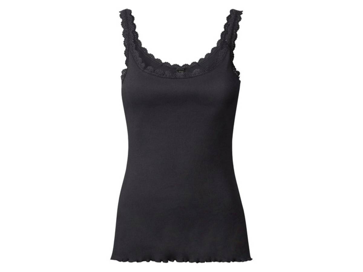 Bild 3 von esmara® Damen Ripptop, mit Spitze, je 3 Stück