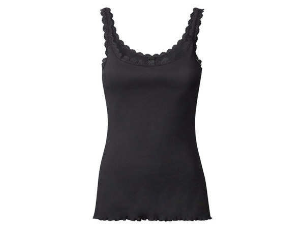 Bild 3 von esmara® Damen Ripptop, mit Spitze, je 3 Stück
