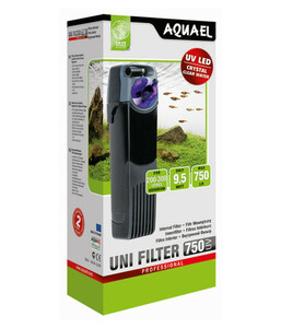 AQUAEL Aquarium Innenfilter Uni Filter UV 750 Power