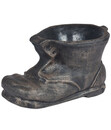 Bild 1 von Roto Kunststoff-Pflanztopf Schuh, bronze, ca. B23,5/H38/T23,5 cm