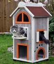 Bild 2 von Dobar petlife Katzenhaus Fany Cat, ca. B58/H109/T55 cm