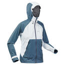 Bild 1 von Wanderjacke Damen wasserdicht Wandern - MH500 graublau