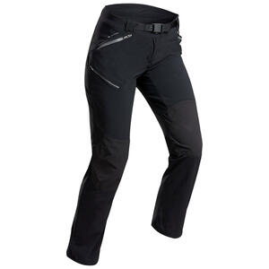 Wanderhose Bergwandern MH500 Damen schwarz