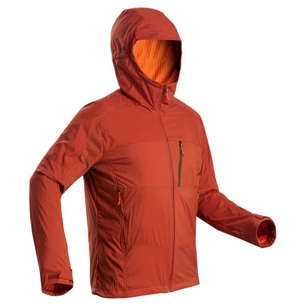 Bild 1 von Softshelljacke Bergtrekking MT900 Windwarm winddicht Herren orange