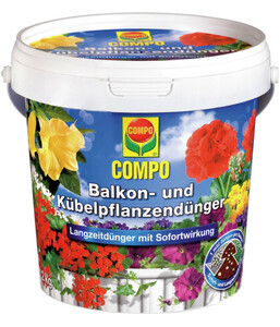 COMPO Balkon- und Kübelpflanzendünger, 1,2 kg