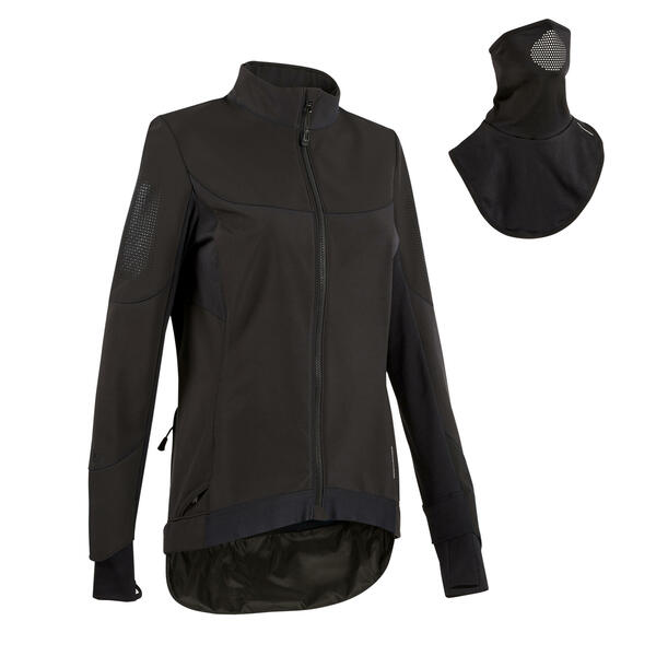 Bild 1 von Fahrradjacke MTB Damen schwarz